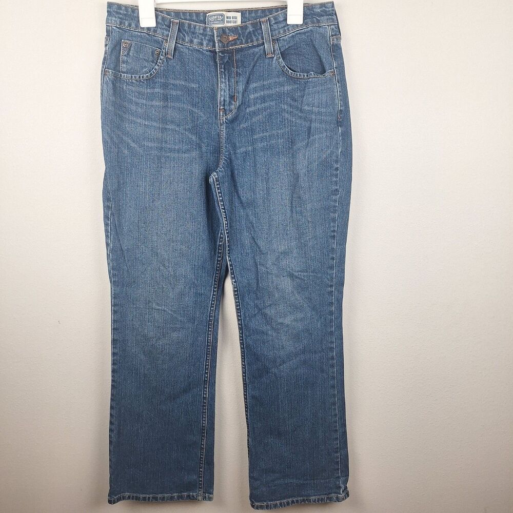 Levi Strauss Signature Mid Rise Bootcut Jeans Women’s 12